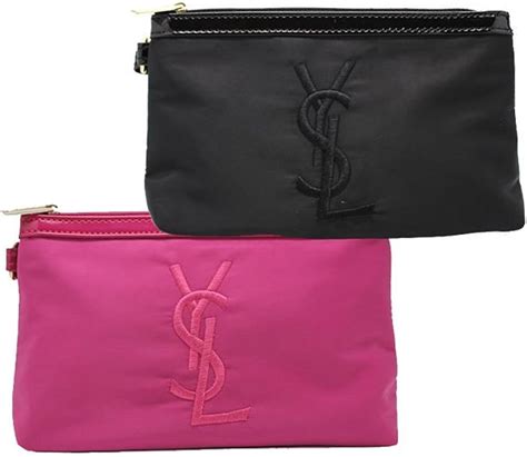 ysl コスメポーチ|YSL オリジナル ホワイト ポーチ .